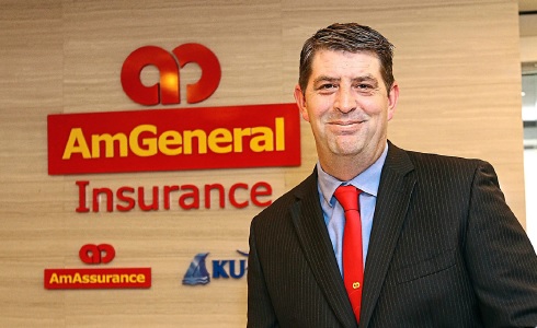 AmGeneral Insurance Bhd’s head of product, pricing and underwriting, Christopher Robert Tandy, believes in investing in employees, as they are a key enabler of an organisation’s success. Photo credit: The Star