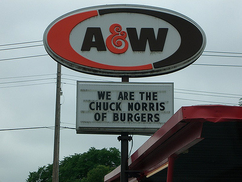 A&W restaurant